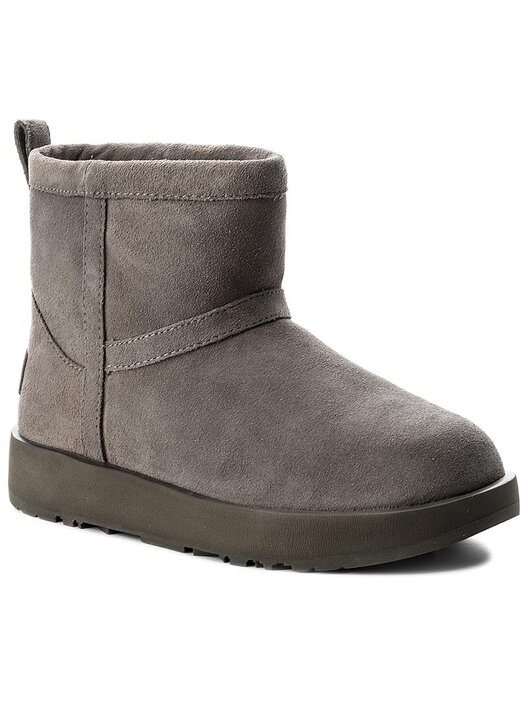 Stivali da neve Ugg W Classic Mini Waterproof 1019643 Grigio