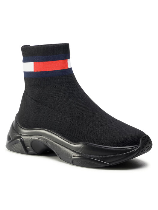 Flat sneaker boots sales