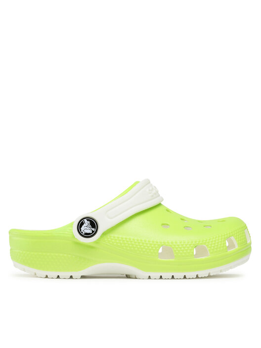 Pantoletten Crocs Crocs Glow In The Dark Clog Kids 209158 Rosa | eschuhe.de