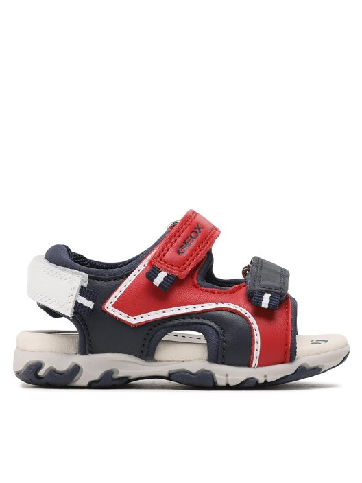 Sandales Geox B Sandal Flaffee Boy B3559A 08515 C7217 M Rouge chaussures