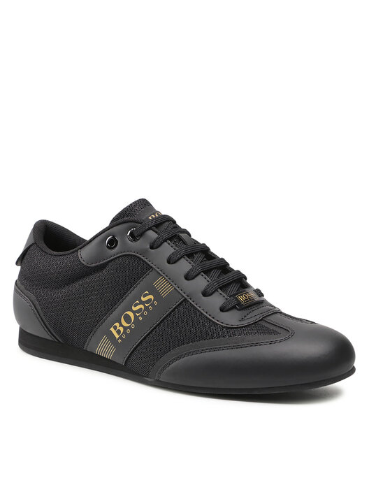 Sneakersy Boss Lighter 50370438 10199225 01 Czarny eobuwie .pl