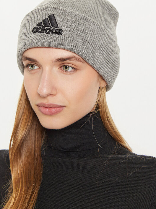 Mutze adidas Logo Beanie IY7665 Grau eschuhe