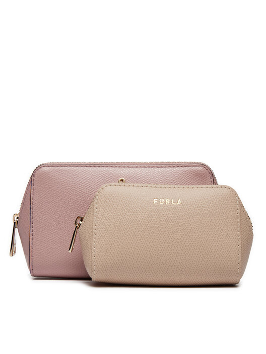 Set di pochette per cosmetici Furla Camelia M Cosmetic Case Set WE00453 ARE000 2720S 1007 Rosa escarpe
