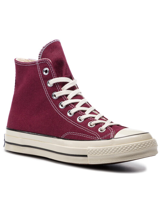 Maroon chucks sales