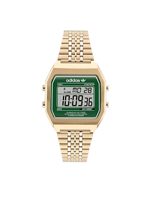 Laikrodis adidas Originals Street Digital Two AOST22071 Auksinė  