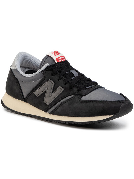 Sneakersy New Balance U420KBG Czarny eobuwie .pl