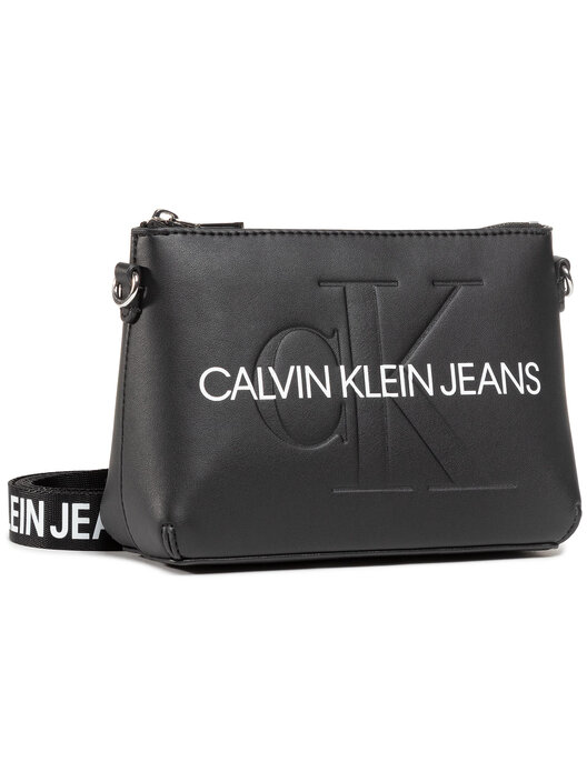 Handtasche Calvin Klein Jeans Camera Pouch K60K607199 Schwarz eschuhe