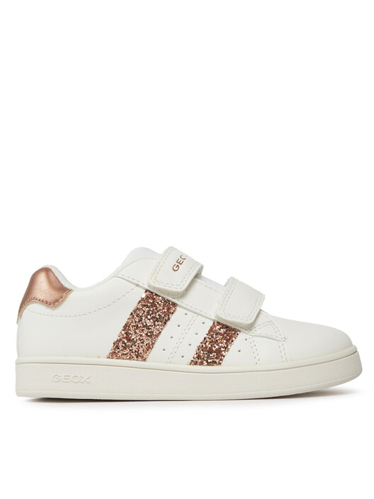 Sneakers Geox J Eclyper Girl J45LRA 000BC C1ZH8 S Blanc chaussures