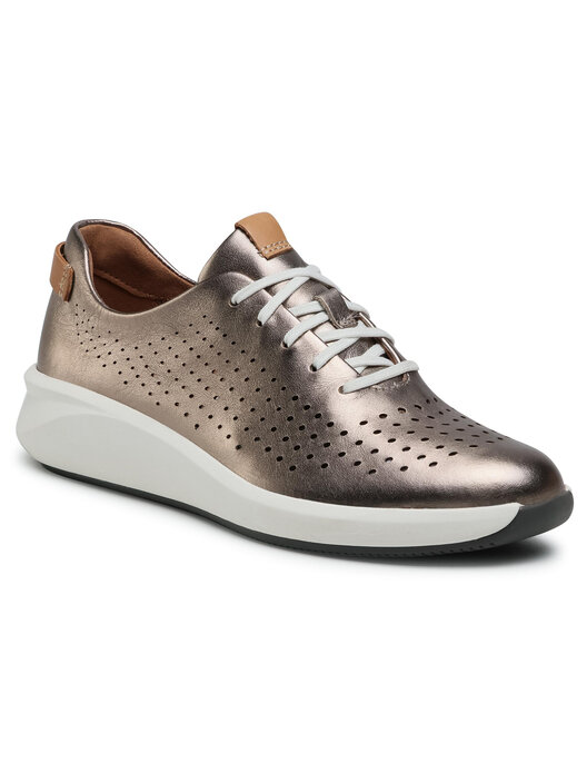 Zapatillas Clarks Un Rio Tie 261517234 Oro