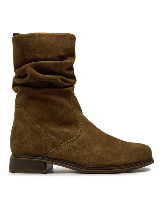 Gabor Stiefelette Gabor Stiefel Wildleder Cognac Stiefel Braun