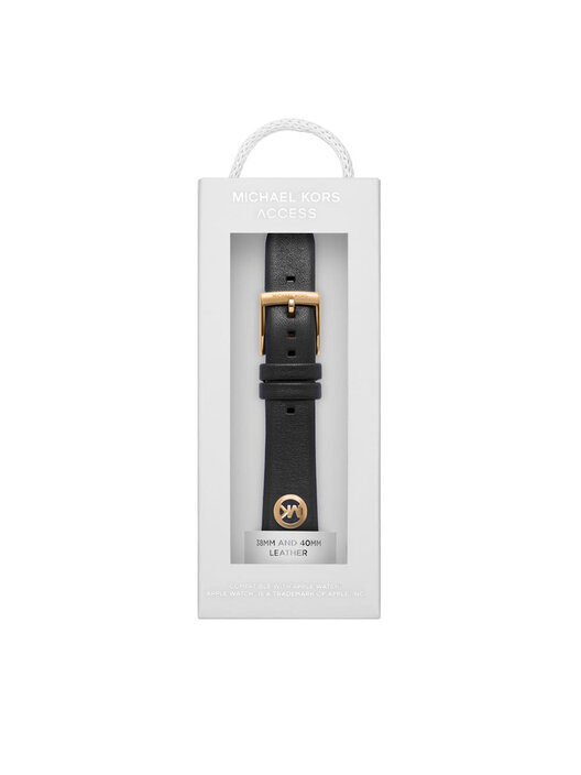 Wymienny pasek do zegarka Apple Watch Michael Kors MKS8011 Czarny eobuwie .pl