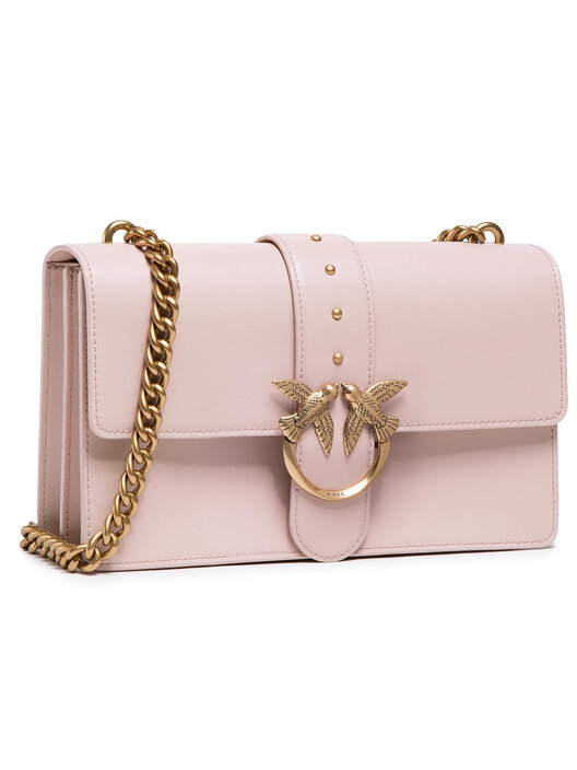 Torebka Pinko Love Classic Icon Simply C PE 21 PLTT 1P228H Y6XT Różowy 