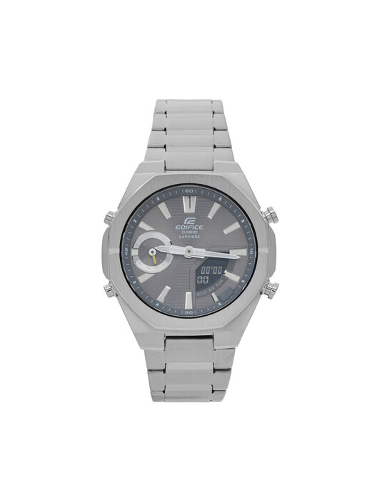 Годинник Casio Edifice ECB-S10D-8AEF Срібний | evzuttya.com.ua