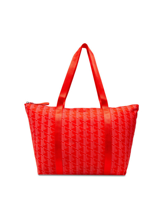 Bolsa lacoste roja discount
