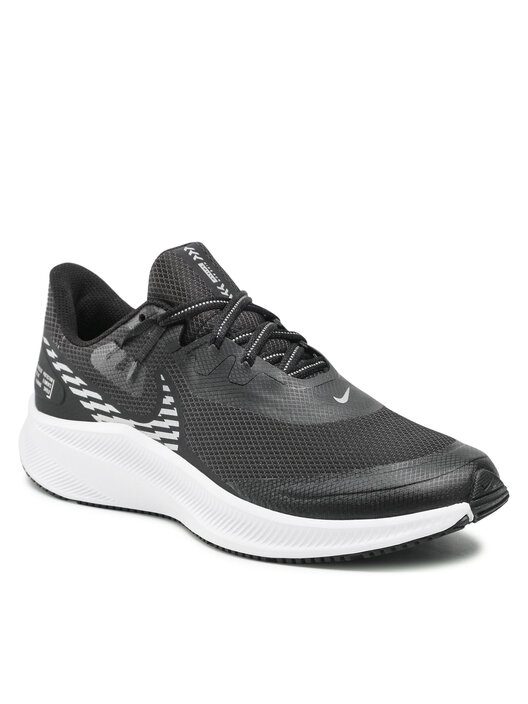 Взуття для бігу Nike Quest 3 Shield CQ8894 001 Чорний | evzuttya