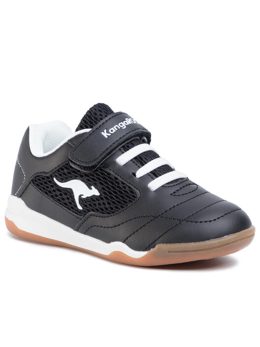 KangaROOS K-Ridyard EV Hallenschuh Für Kinder - Sportschuh In Blau/Grün, Non-marking