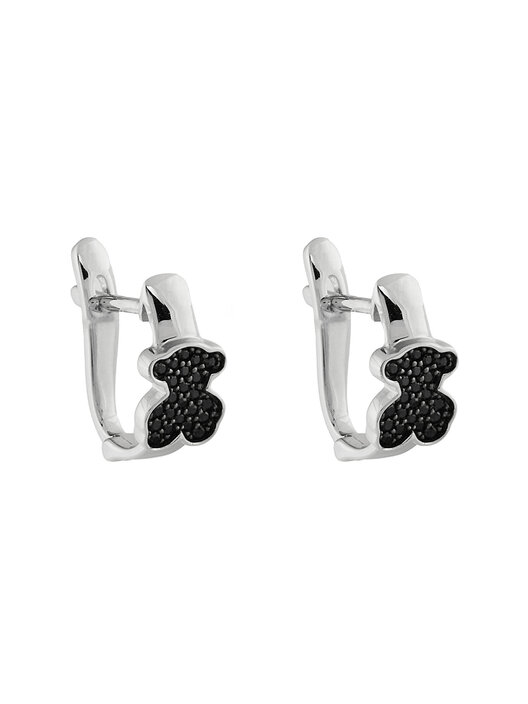 Pendientes Tous Rebajas Onix Pendientes Tous Baratos Oro Blanco