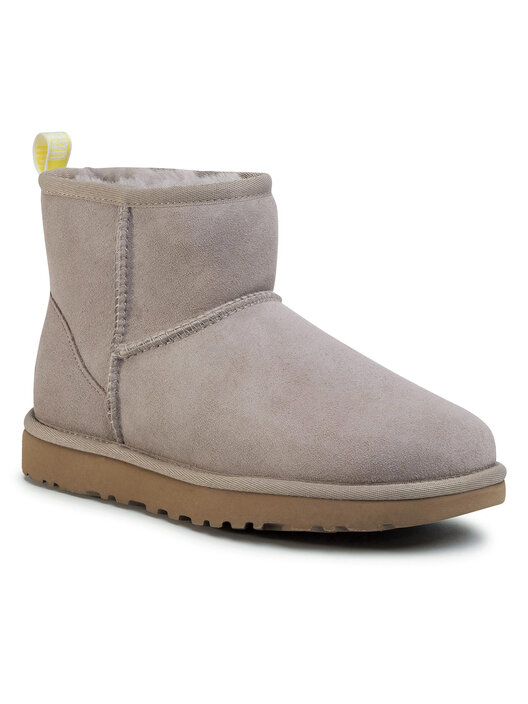Schneeschuhe Ugg W Classic Mini II Graphic Logo 1110083 Grau | eschuhe.de