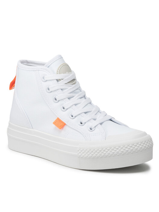 Kayferli Scarpe Da Ginnastica Bianche Da Donna Stringate Anteriori Sportive Sportive Bianche Scarpe Casual Da Donna (bianco, 37), Bianco, 37 EU