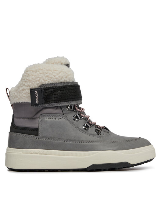 Geox J Bunshee PG Girl B, Caviglia Barca, Grau, 29 EU