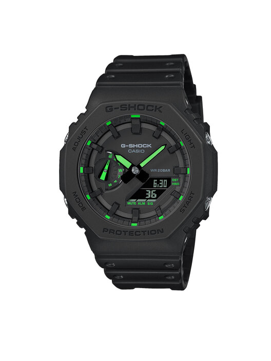カシオ G-SHOCK「GA-2100」カシオーク Годинник G-Shock GA-2100-1A3ER Чорний | evzuttya.com.ua