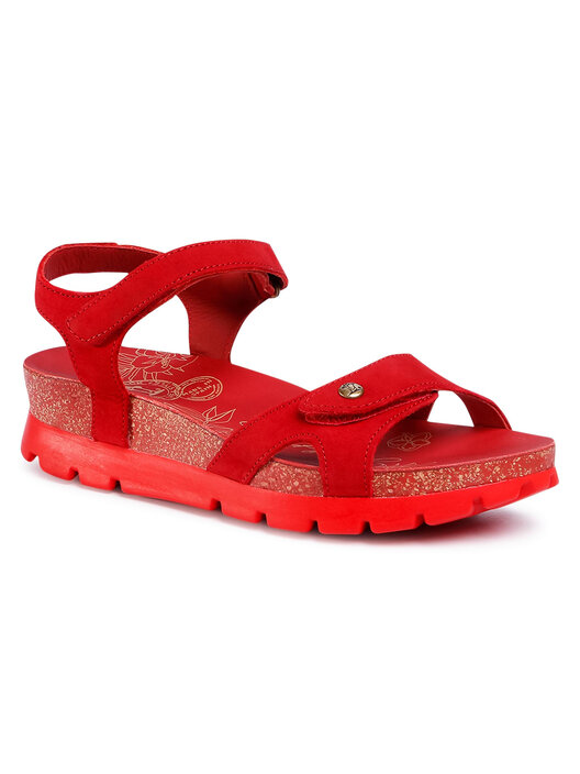 Sandalias Panama Jack Sulia Basic B9 Rojo