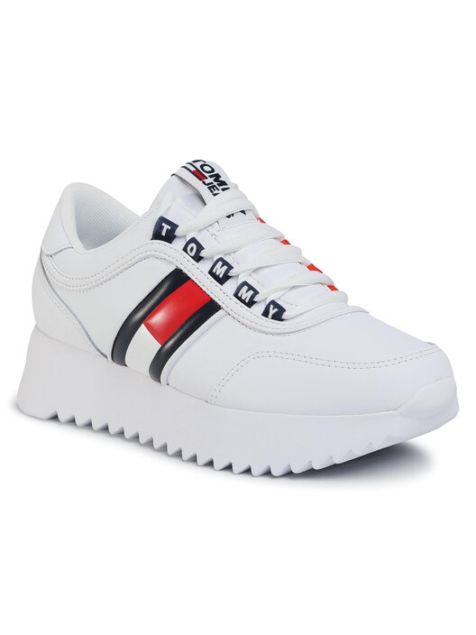 high cleated tommy jeans sneaker