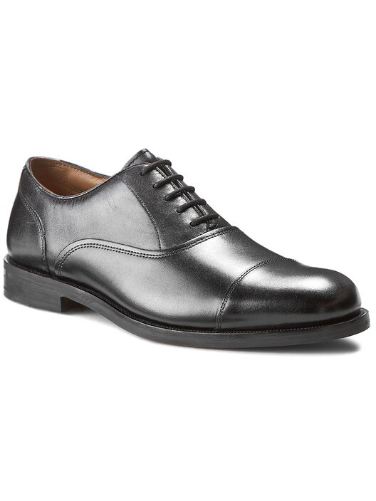 clarks coling boss black leather