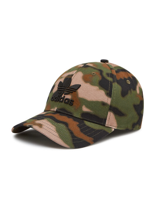 Бейсболка adidas Camo Bball Cap GN2286 Зелений | evzuttya.com.ua