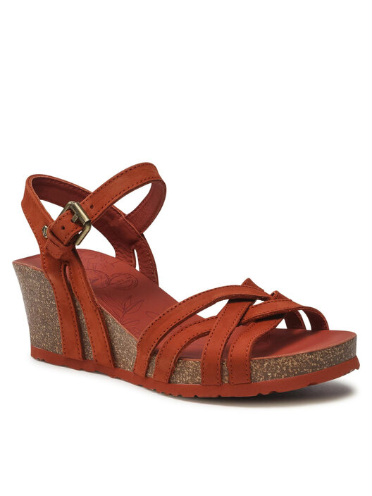Sandalias Panama Jack Vera Basics B10 Rojo