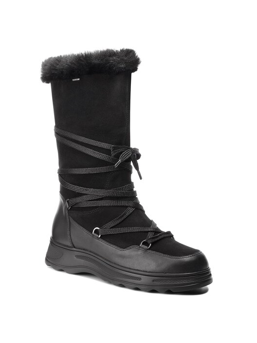 Botas de nieve Geox D Hosmos B Abx B D84AUB 02285 C9999 Negro