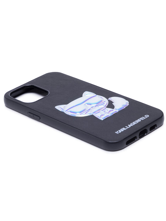 CG MOBILE Karl Lagerfeld KLWBSAKHPK Étui pour smartphone Noir/métal Karl Head