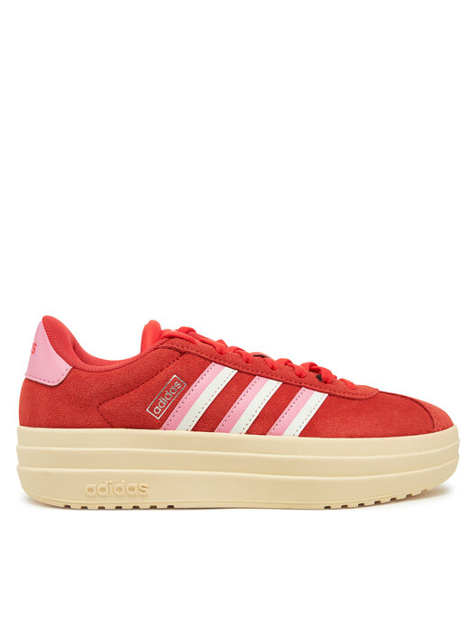 Снікерcи adidas VL Court Bold JI1786 Червоний | evzuttya.com.ua