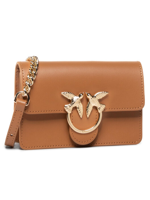 Handtasche Pinko Love Soft Baby Simply PE20 PLTT 1P21QQ Y5FF Braun eschuhe