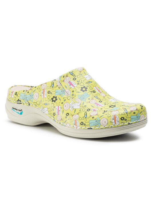 Şlapi Nursing Care Paris WG4F55 Verde | epantofi.ro