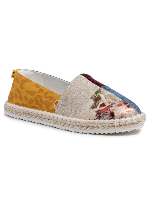 Espadrillas Uomo Kentti - Strisce Multicolori, Tela E Suola In Gomma - Comode E Alla Moda - Foto 5