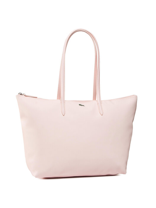 Torebka Lacoste L Shopping Bag NF1888PO Różowy | eobuwie.com.pl