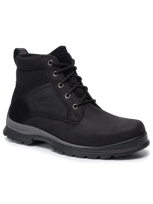 Schuhe Camel Stiefeletten Schnürschuhe Camel Active Finn Schwarz