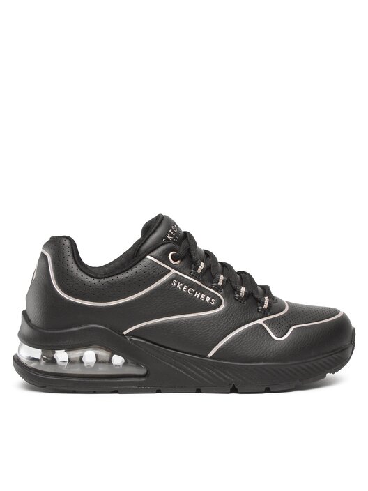 Black gold skechers hot sale