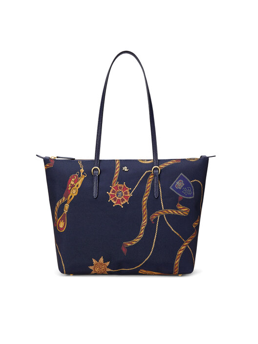 Bolsos Shopper Nylon Bolso Azul Marino Nylon Bolso LAUREN RALPH