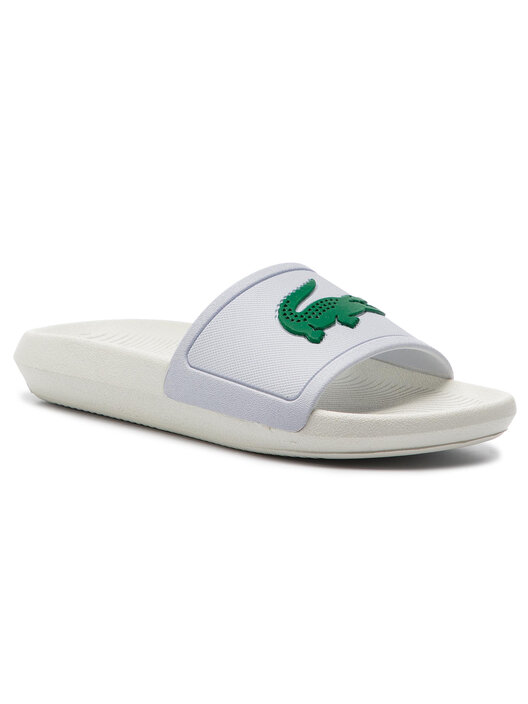 Pantoletten Lacoste Croco Slide 119 Cfa 7-37CFA0005082 Weiß