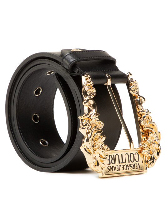 Cinturón para mujer Versace Jeans Couture D8VWAF02 Negro