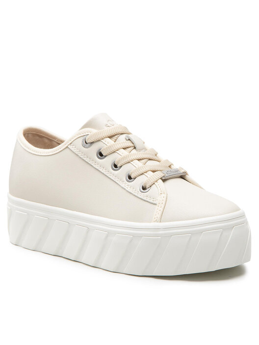 S.Oliver Zapatillas Bajas Para Mujer, Beige, 8