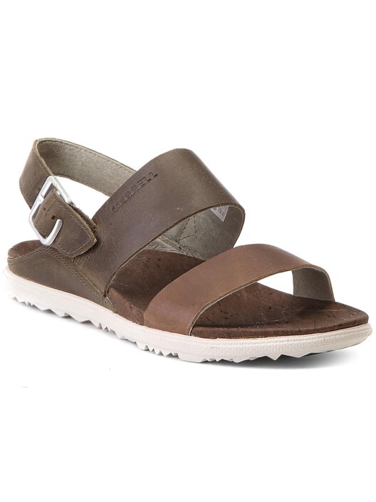 Barefoot Mujer Verano Sandalias Merrell Around Town Luxe Backstrap