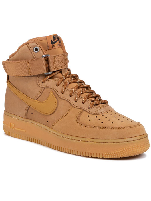 Sneakersy Nike Air Force 1 High '07 Wb CJ9178 200 Brązowy