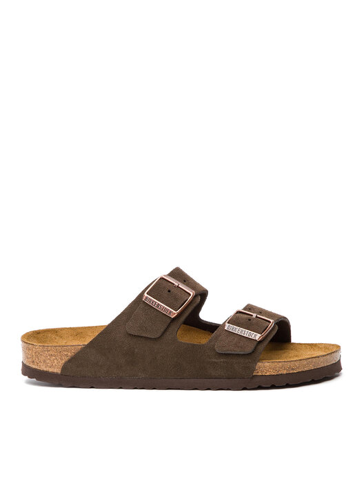 Шльопанці Birkenstock Arizona zamsz 0951313 Коричневий | evzuttya