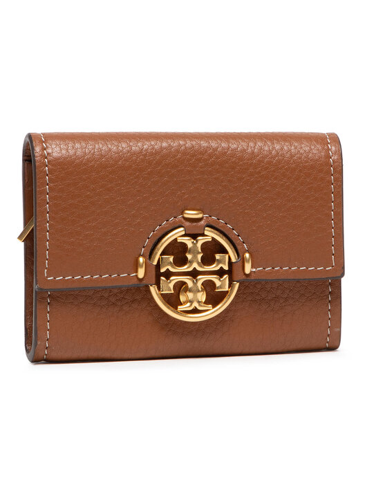 Kleine Damen Geldborse Tory Burch Miller Mini Wallet 79394 Braun eschuhe