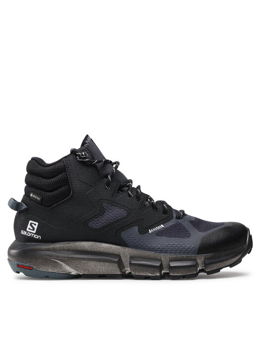 Trekkingschuhe Salomon Predict Hike Mid Gtx GORE TEX 414609 27 V0 Schwarz eschuhe