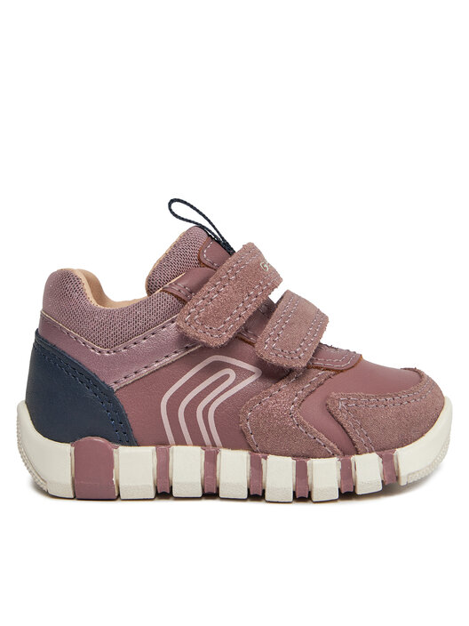 Geox B IUPIDOO Girl First Walker Schoen, Antique Rose, 19 EU, Antieke roze., 19 EU