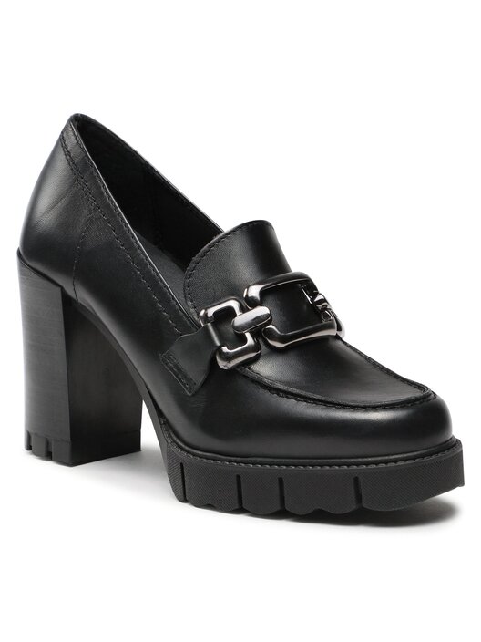 Tamaris Mocassino Donna 1-24442-43 – Slip-on In Pelle Con Suola Flessibile E Tecnologia Touch-It – Tacco Piatto E Punta Arrotondata